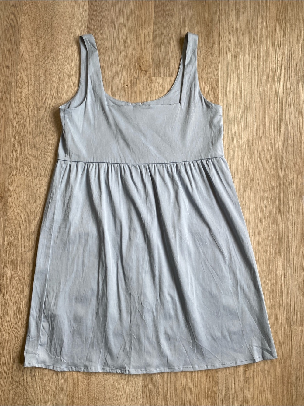 Smash + Tess Valentina Mini Dress NWT Sky Blue Tencel Blend Size Small - Picture 10 of 11